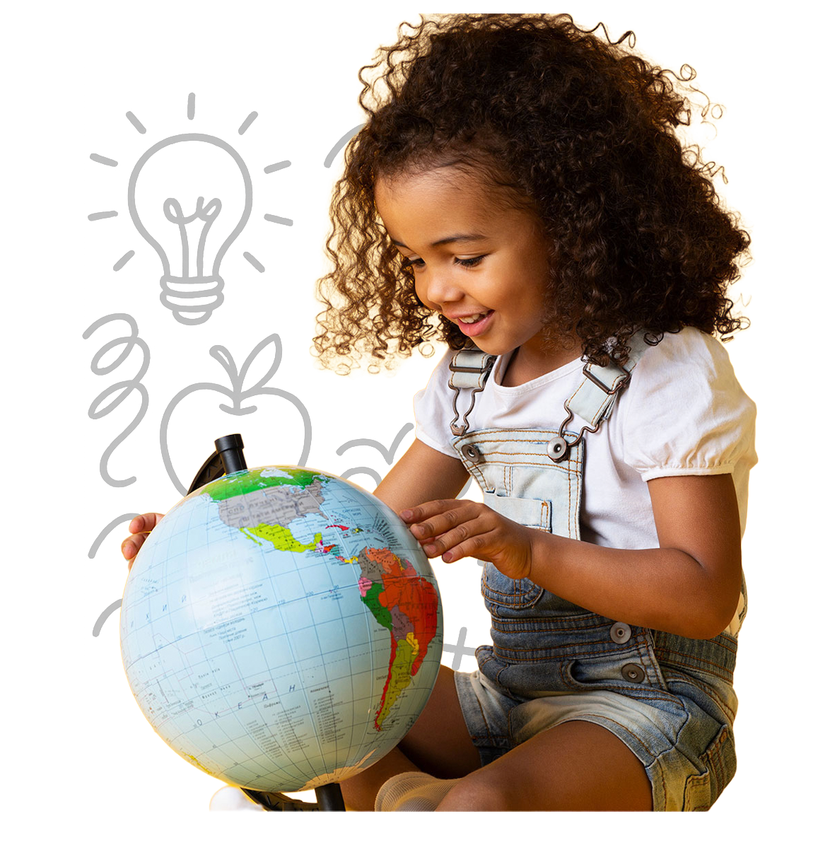 Pupils collaborating on a creative classroom task