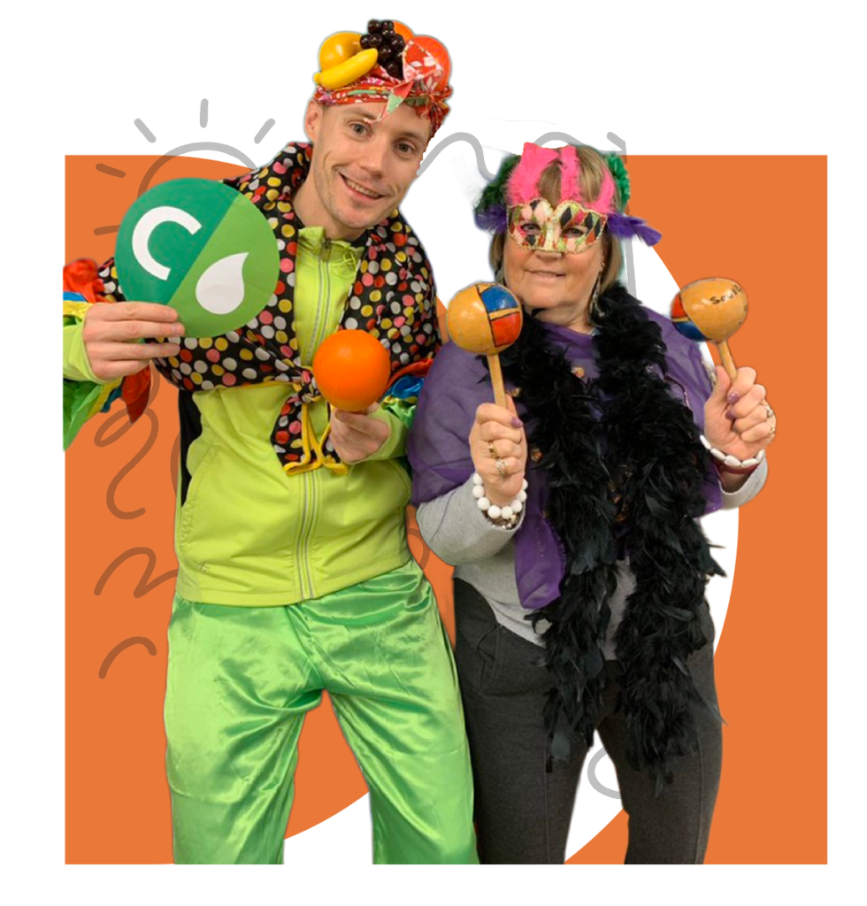 Teacher delivering a Dimensions Curriculum lesson